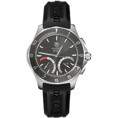 Tag Heuer Aquaracer Grey Dial Men's Luxury Watch CAF7111-FT8010